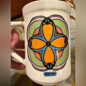 Peter Max 1960's Iroquois Coffee Mug Vintage